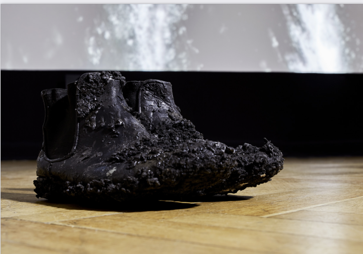 Elena Greta Falcini — shoes covered in alien matter