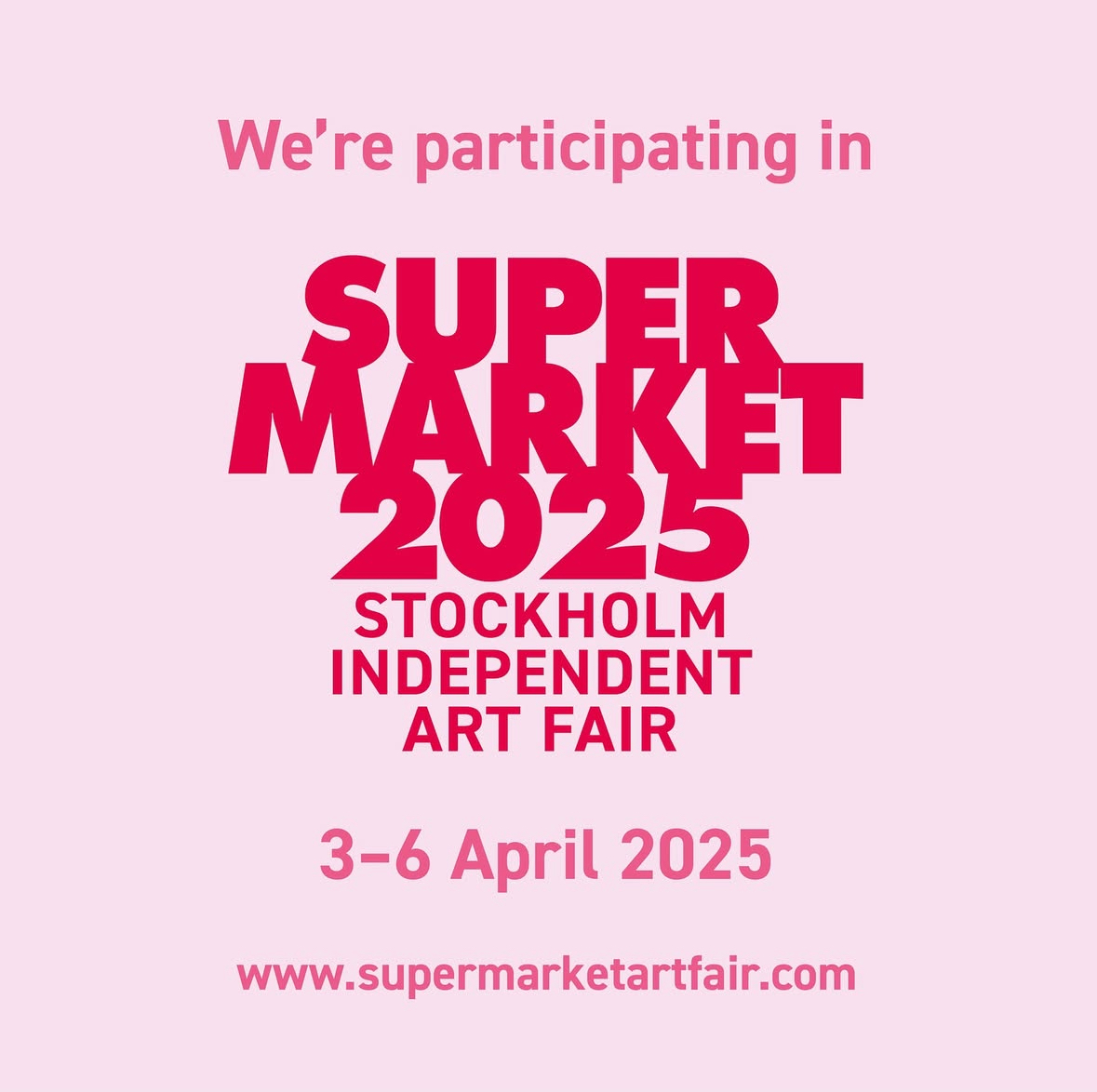 VSG at Supermarket 2025 — Stockholm Independent Art Fair