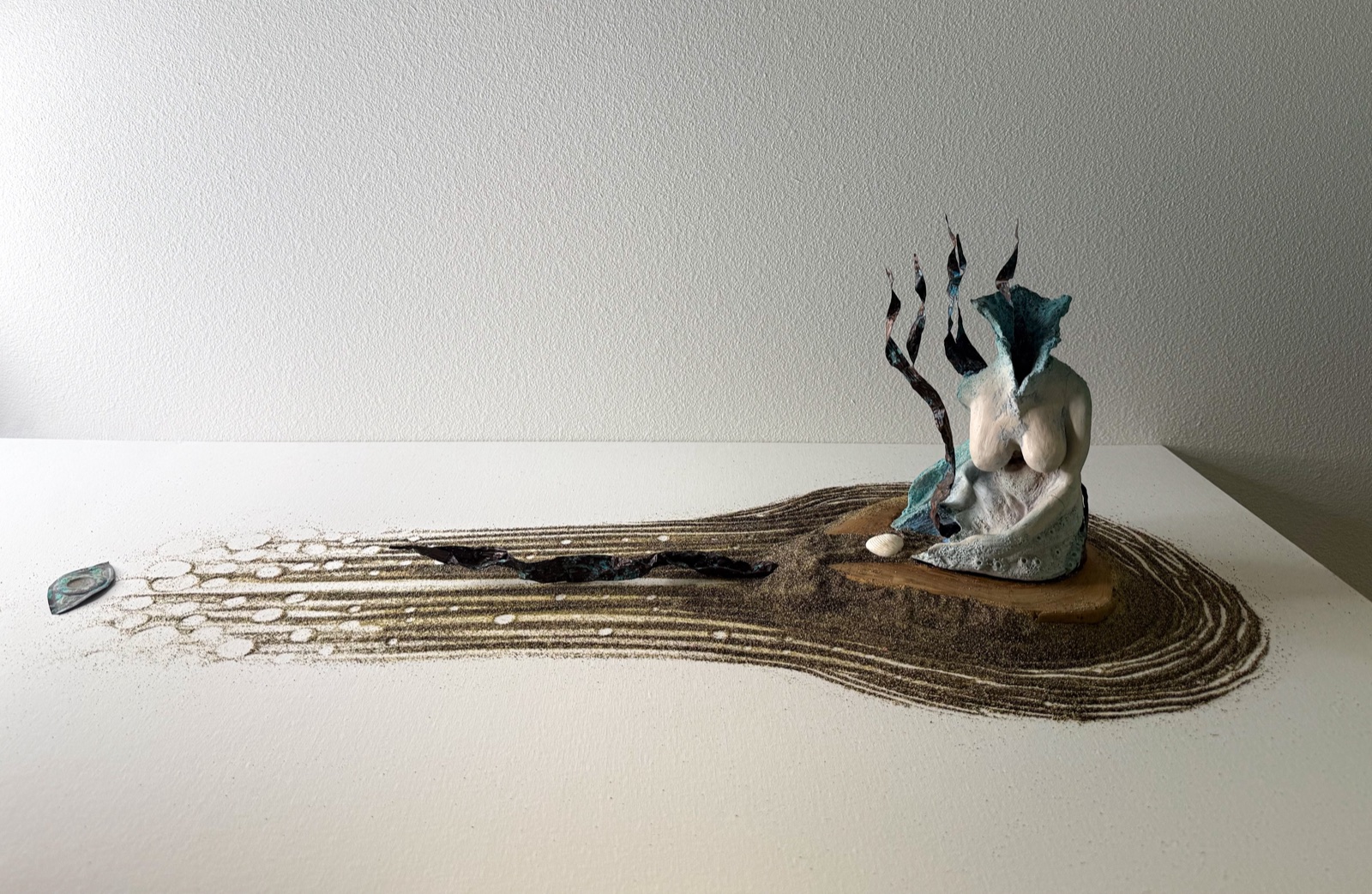 The Land Gives Way — installation view