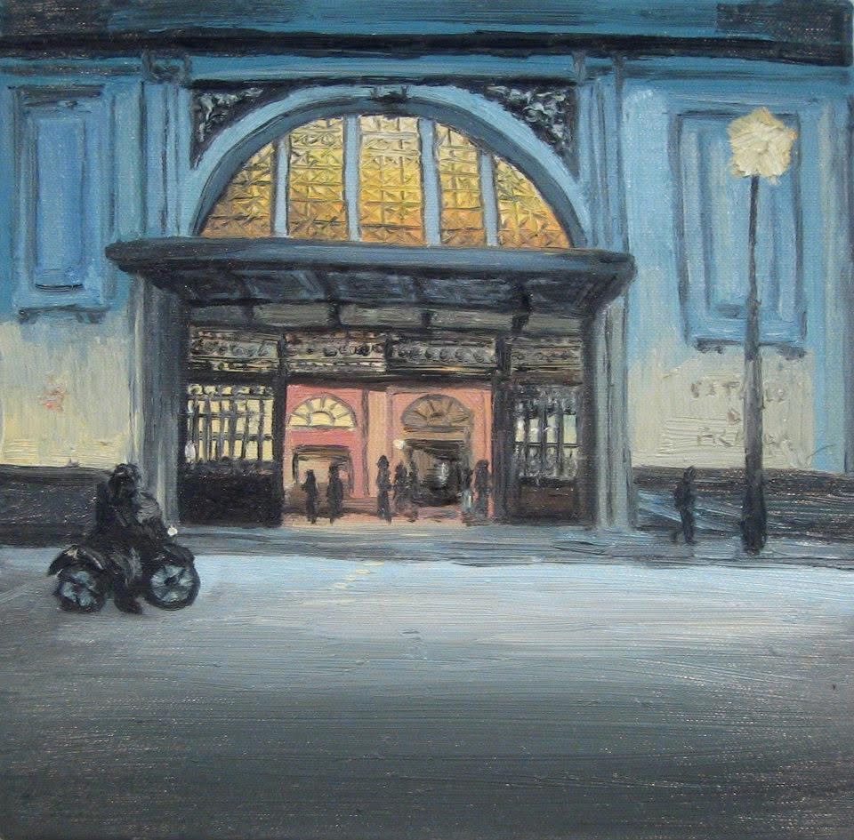 Untitled, Barcelona — oil painting