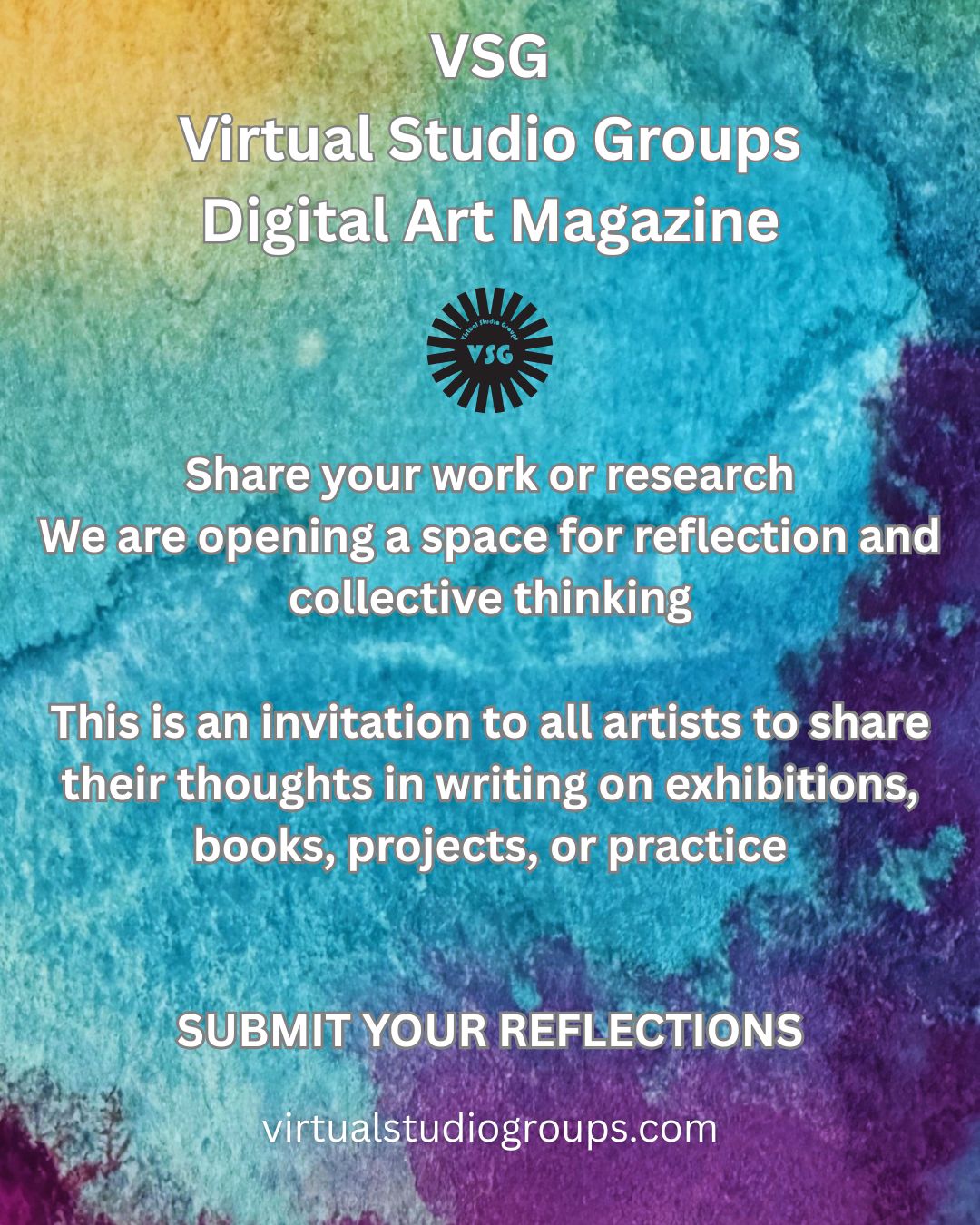 VSG Digital Art Magazine — Submit your reflections